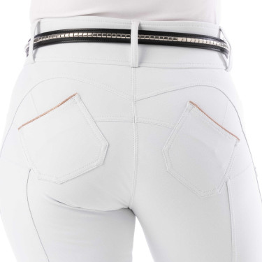 Push-up broek Equithème Bella Wit Push-up broek Equithème Bella Wit