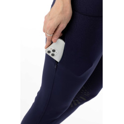 Push-up broek Equithème Bella Marineblauw