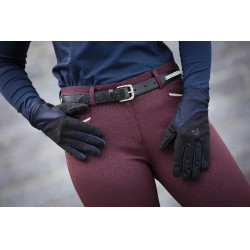 Broek Equitheme Gizel Donkerrood