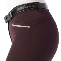 Broek Equitheme Gizel Donkerrood