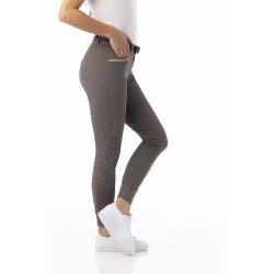 Broek Equitheme Gizel Taupe Bruin Broek Equitheme Gizel Taupe Bruin