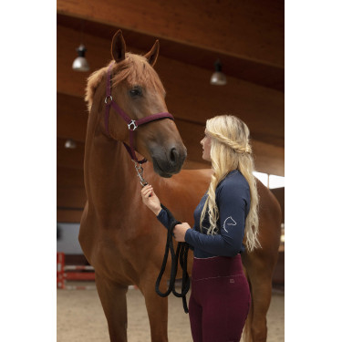 Maglia Equitheme Lyly Donkerrood