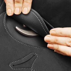 Wintec Pro Stock Hart Zadel Zwart