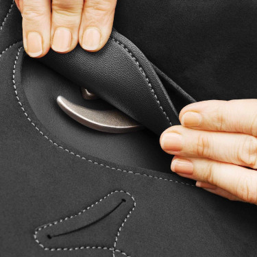 Wintec Pro Stock Hart Zadel Zwart