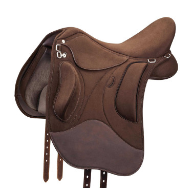 Wintec Pro Endurance Hart-zadel Bruin