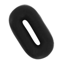 Stop de martingaal Norton in rubber Zwart