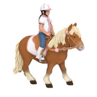 Beeldje Het kind ruiter Papo