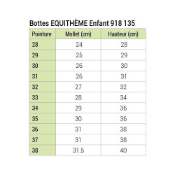 Equithème Kinderlaarzen Zwart