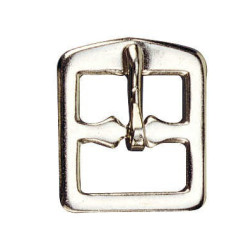 Stijgbeugelriemgesp vernikkeld staal Stijgbeugelriemgesp vernikkeld staal