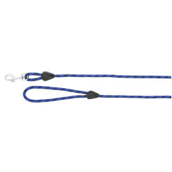 Touwlijn met handvat Blauw / zwart Touwlijn met handvat Blauw / zwart
