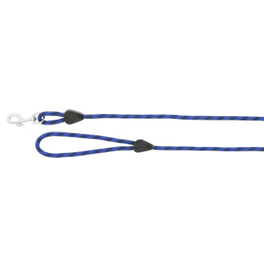 Touwlijn met handvat Blauw / zwart Touwlijn met handvat Blauw / zwart