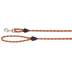 Touwlijn met handvat Marine / oranje Blauw Touwlijn met handvat Marine / oranje Blauw