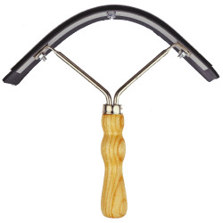 Luxe gebogen zweetmes