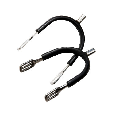 RVS sporen Feeling Prince de Galles met rubber omhuld RVS sporen Feeling Prince de Galles met rubber omhuld