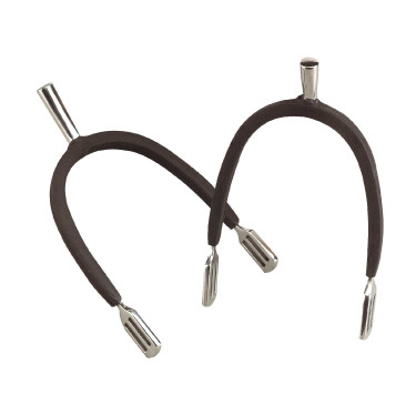 RVS sporen Feeling Prince de Galles met rubber omhuld RVS sporen Feeling Prince de Galles met rubber omhuld