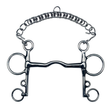 Pelham-mondstuk Feeling recht doorlopend mondstuk