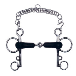 Mors Pelham Feeling gebroken rubber