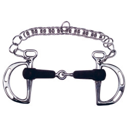 Spaans bit Feeling met gebroken rubberen scharen