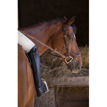 Mini-chaps Equithème Premium Zwart Mini-chaps Equithème Premium Zwart