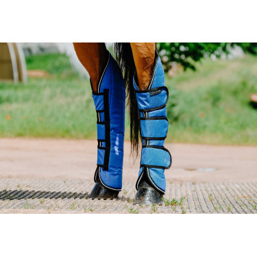 Transportbeschermers Equithème Tyrex 1200 D Blauw / zwart