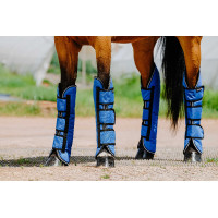 Transportbeschermers Equithème Tyrex 1200 D Blauw / zwart