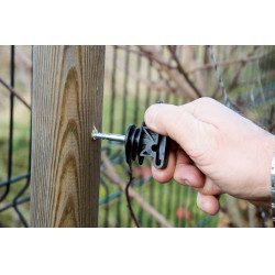 Isolator voor lint 12 tot 40 mm Beaumont per 90 Isolator voor lint 12 tot 40 mm Beaumont per 90