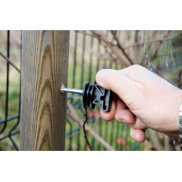 Isolator voor lint 12 tot 40 mm Beaumont per 90 Isolator voor lint 12 tot 40 mm Beaumont per 90