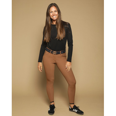 Broek GEM John Full grip Koffie Bruin