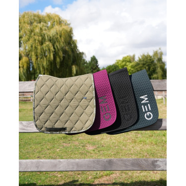 Zadeldek GEM Love dressuur Kaki Groen