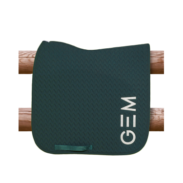 GEM Ten dressuur zadeldek Donkergroen