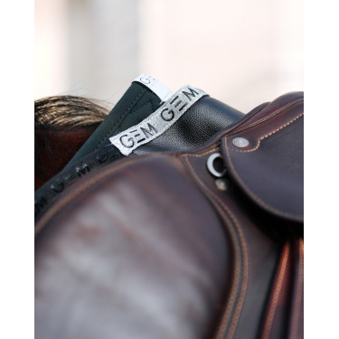 GEM Oscar schokdemper Zwart / zilver