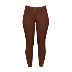 Damesrijbroek GEM Cooper Chocolade Bruin
