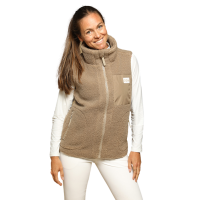 Dames bodywarmer On GEM zonder mouwen Kastanje Bruin