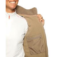 Dames bodywarmer On GEM zonder mouwen Kastanje Bruin Dames bodywarmer On GEM zonder mouwen Kastanje Bruin