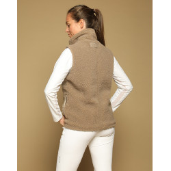 Dames bodywarmer On GEM zonder mouwen Kastanje Bruin