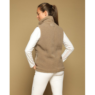 Dames bodywarmer On GEM zonder mouwen Kastanje Bruin