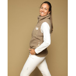 Dames bodywarmer On GEM zonder mouwen Kastanje Bruin