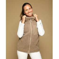 Dames bodywarmer On GEM zonder mouwen Kastanje Bruin
