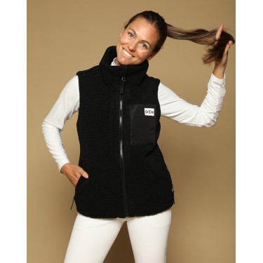 Dames bodywarmer On GEM zonder mouwen Zwart