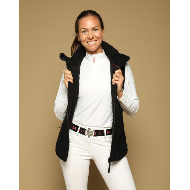 Dames bodywarmer On GEM zonder mouwen Zwart