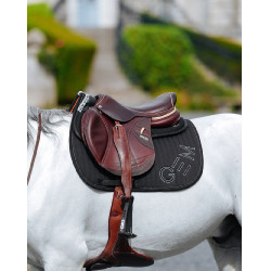 Zadelpad GEM Lucky Zwart Zadelpad GEM Lucky Zwart