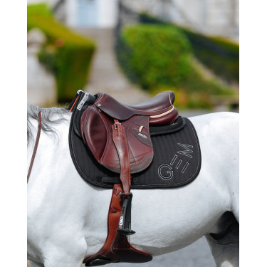 Zadelpad GEM Lucky Zwart Zadelpad GEM Lucky Zwart