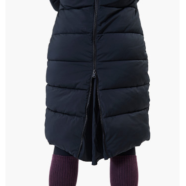 Lange gewatteerde damesjas Horseware Verve Zwart