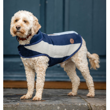 Horseware Newmarket fleecedeken voor hond Marine witney Marineblauw