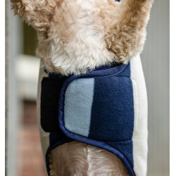 Horseware Newmarket fleecedeken voor hond Marine witney Marineblauw