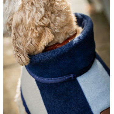 Horseware Newmarket fleecedeken voor hond Marine witney Marineblauw