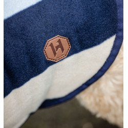 Horseware Newmarket fleecedeken voor hond Marine witney Marineblauw