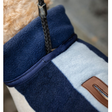 Horseware Newmarket fleecedeken voor hond Marine witney Marineblauw