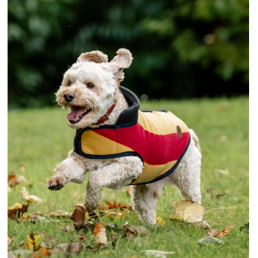 Horseware Newmarket fleecedeken voor hond Witgoud