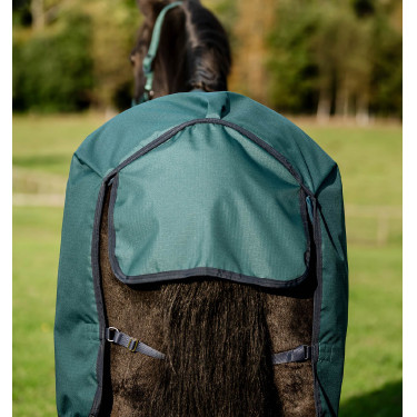 Horseware Amigo Ripstop 900D Turnout 100g deken Groen dynastie / marine / zilver Horseware Amigo Ripstop 900D Turnout 100g deken Groen dynastie / marine / zilver